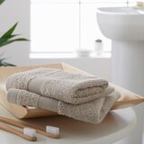 Catherine Lansfield Bež frotirne bombažne brisače v kompletu 2 ks 30x30 cm Anti-Bacterial – | Shoptok.si
