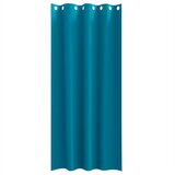  Zavjese za blackout s prstenovima 2 pcs Tirkizna 260 x 140 cm | shoptok.hr