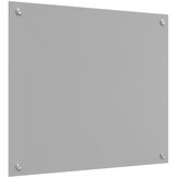  Kuhinjski zid Svijetlo siva 70 x 60 cm Staklo otporno na udarce | shoptok.hr