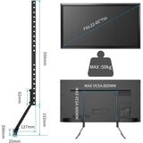SUPTEK univerzalno namizno stojalo za televizor 22–65" z nastavljivo višino | Shoptok.si