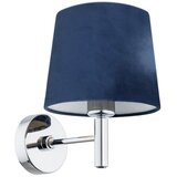  Argon 3908 - Zidna lampa BOLZANO 1xE27/15W/230V plava/sjajni hrom | Eponuda.com