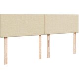  Otomanski krevet s madracem i LED krem 160x200cm tkanine | shoptok.hr
