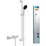 Grohe 34853001 Precision Feel stenska termostatska armatura s tuš setom | Shoptok.si