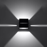 Nice Lamps Črna stenska svetilka Lorum – | Shoptok.si
