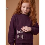 Sinsay Pamučna crewneck majica s 3D aplikacijom | shoptok.hr