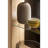 Livetastic VITRINA, antracit, prozorno, barve hrasta | Shoptok.si