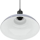 VISILICA podesiva po visini E27 sjajno siva Ø 31 cm metal | shoptok.hr