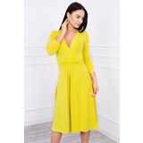Kesi Dress with a neckline under the bust of kiwi | Shoptok.si
