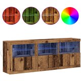 LED komoda Staro drvo 181 x 37 x 67 cm Konstruirano drvo | Eponuda.ba
