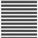 vidaXL idaxl zebra senčilo črna 145x150 cm tkanina širina 140,9 cm poliester | Shoptok.si