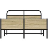  Posteljni okvir brez vzmetnice 135x190 cm sonoma hrast inž. les, (21608571) | Shoptok.si