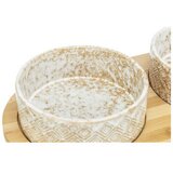  set posoda keramika/bambus 2x0,3 l | Shoptok.si