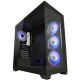 Case Gaming 715B Midi-tower, ATX, 4x ARGB fan1x USB-C, 2x USB-A