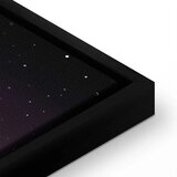  Slika - Futuristic landscape 3 (1 Part) Wide 60x40 U crnom drvenom okviru | shoptok.hr