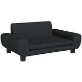  Dječja fotelja crna 70 x 45 x 33 cm baršunasta | shoptok.hr
