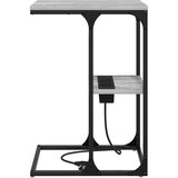  Noćni ormar Siva Sonoma 41,5 x 26 x 60,5 cm Konstruirano drvo | Eponuda.com