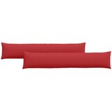  Jastučići za sofu 2 pcs Crvena 200 x 40 cm tkanina | Eponuda.com