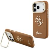 Guess Cam Stand GUHCP17LPCS4GSW ovitek za iPhone 17 Pro / iPhone 18 Pro s stojalom - rjav | Shoptok.si