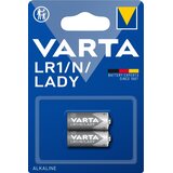 Varta Lady baterija (N) alkalno-manganova High Energy LR1 850 mAh 1.5 V 2 kosa, (20439607) | Shoptok.si