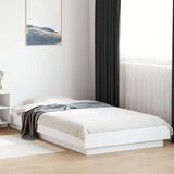 Furnova Posteljni okvir z LED lučkami bel 90x190 cm inženirski les, (21935018) Cene