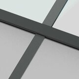  Klizna vrata s priborom 102,5x205 cm kaljeno staklo i aluminij | shoptok.hr
