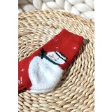 Aura.via Children's Christmas Cotton Socks With Snowman Red | Shoptok.si