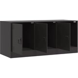 TV ormarić crni 99 x 39 x 44 cm čelični | shoptok.hr
