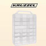 Kruzzel prozirni kovčeg za 46 autića s ručkom | shoptok.hr