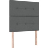 vidaXL LED uzglavlje Tamno sivo 100 cm Tkanina | shoptok.hr
