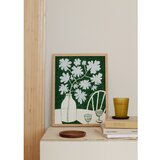 The Poster Club Plakat 30x40 cm Blue Flowers & Red Wine – | Shoptok.si
