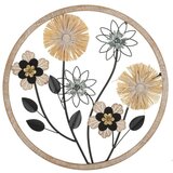 Mauro Ferretti Kovinska stenska dekoracija Floral – | Shoptok.si