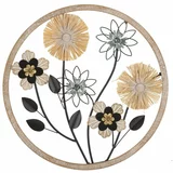 Mauro Ferretti Kovinska stenska dekoracija Floral –