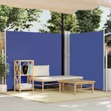  Uvlačiva bočna tenda za terasu 170 x 1200 cm plava | shoptok.hr