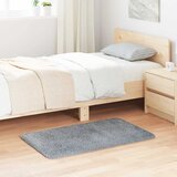 vidaXL Košata preproga srebrno siva 60x100 cm poliester Cene