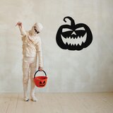 Wallity zidna dekoracija halloween 14, 53 x 50 cm, crna | ePonuda.com