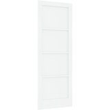 vidaXL Notranja vrata 'ORKDAL'Bela 78x211x4 cm Trdna lesena borovina Cene