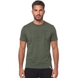 Leone 1947 Majice s kratkimi rokavi Man Short Sleeves Big Logo Zelena | Shoptok.si