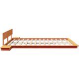  Konstrukcija postelje Rjava 200 x 200 cm les, (5000126426) | Shoptok.si