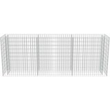  Visoka greda gabion pocinkano jeklo 270x50x100 cm | Shoptok.si