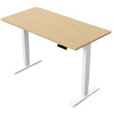 Podesivi radni sto PLUS B 140 cm x 70 cm Hrast