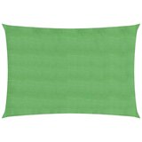  Senčno jadro 160 g/m² pravokotno svetlo zeleno 2,5x5 m HDPE | Shoptok.si