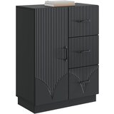  Kreveta s ladicama Crna 66 x 34,5 x 87 cm Konstruirano drvo | Eponuda.com