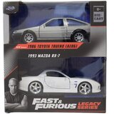 Jada Toys Smrtonosna hitrost: 1986 Toyota Trueno AE86 in 1993 Mazda RX-7 model avtomobila paket 1/32 - Cene