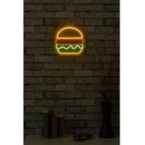 WALLXPERT zidna LED dekoracija Hamburger Multicolor | ePonuda.com