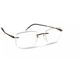  Muške Dioptrijske naočale Silhouette Purist 5561 BS 56/19 Brown | shoptok.hr