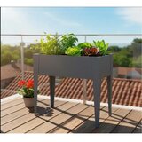 WESTMANN Vedura S | Balkonska povišena gredica | 60 L | 40x74x80 cm | Antracit - BRANDED IN GERMANY Cijene