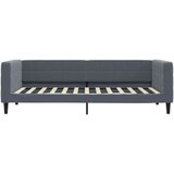 vidaXL Izvlečna dnevna postelja temno siva 90x200 cm žamet, (20929942) | Shoptok.si