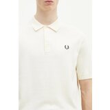Fred Perry Majice & Polo majice COTTON KITTED SHIRT Bež | Shoptok.si
