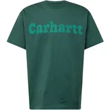 Carhartt WIP Majica 'Bubbles' zelena / temno zelena