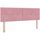  Boxspring krevet s madracem Ružičasta 140 x 190 cm Baršun | shoptok.hr